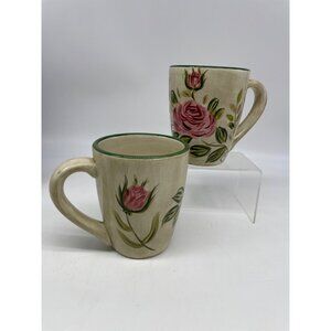 Romantic Garden by Whole Home set of 2 Coffee Mugs